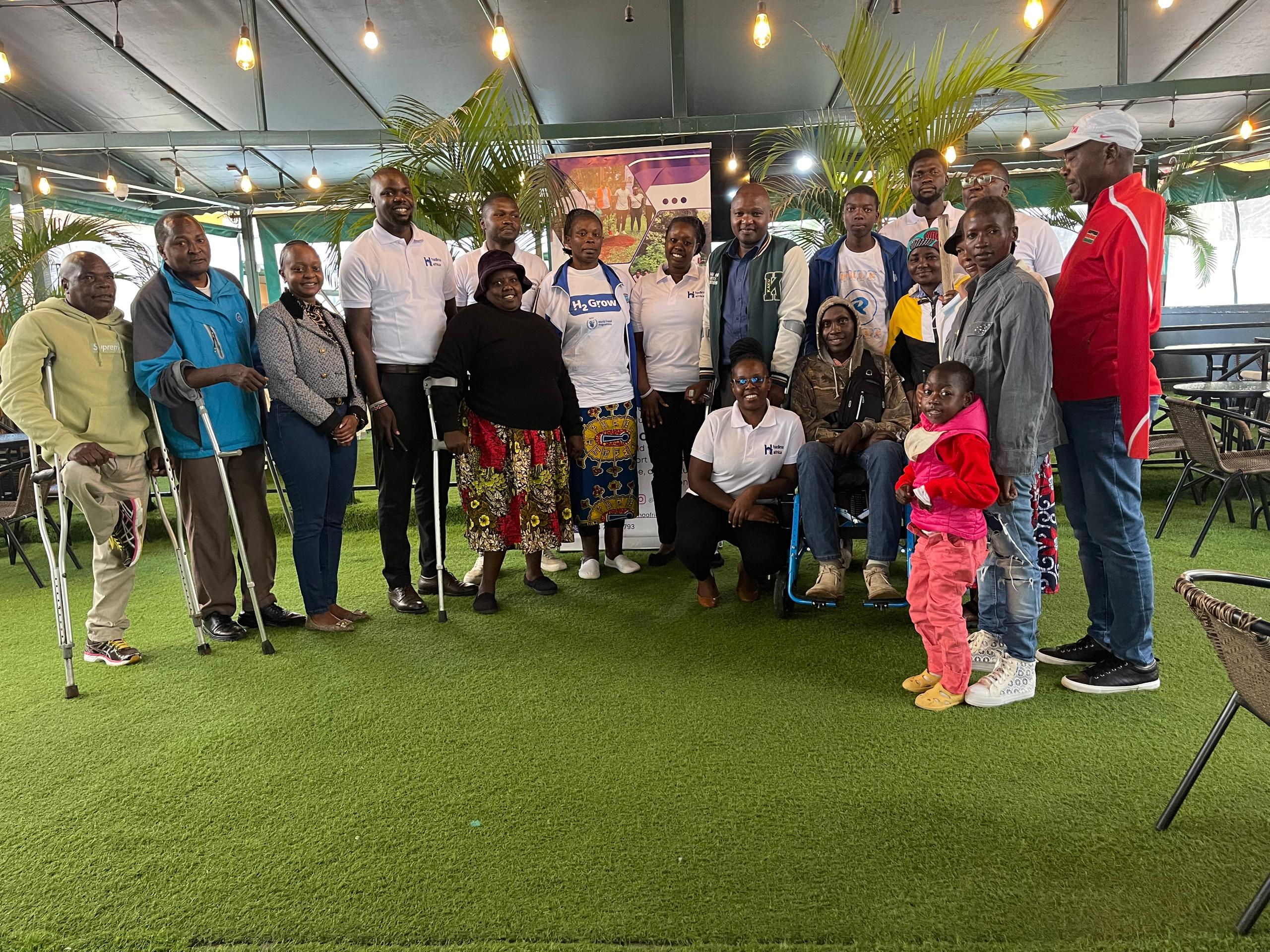 HADIMA team working with community members on mental health support